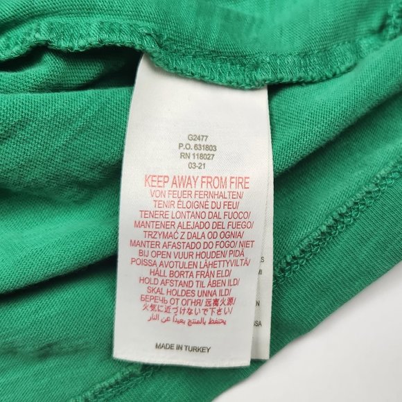 Mini Boden Star Pocket Slub T-Shirt in Sapling Green sz 8-9Y - Picture 6 of 7